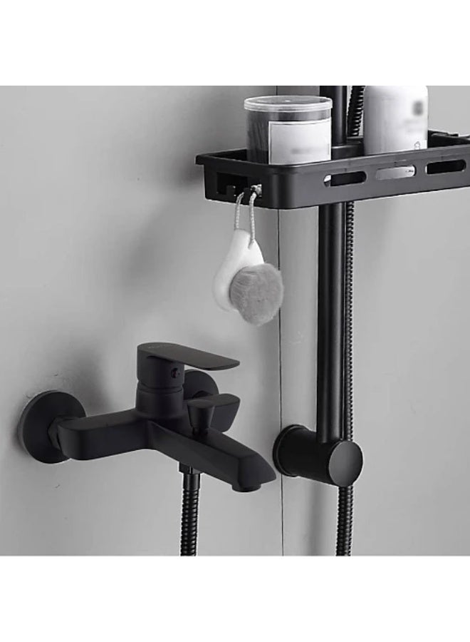 خلاط دش مع سماعة مدور اسود - Image 1